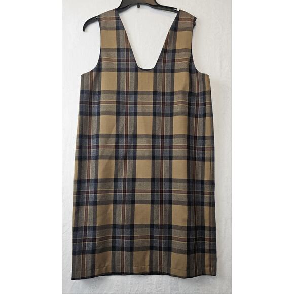 Vintage Harve Benard Plaid Wool Dress Lined Size 6 - Picture 6 of 12